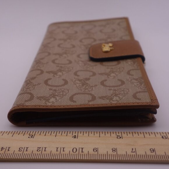 Vintage Celine Paris Made in Italy Wallet with Horse and Buggy - Picture 7 of 16